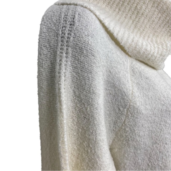 Nwt | Caslon Center Cable Cowl Neck Cotton Blend Sweater Size Small - Picture 4 of 9